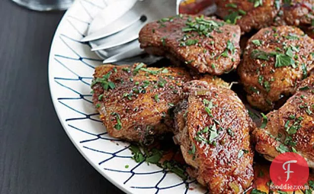 Spice-Rubbed Chicken Thighs