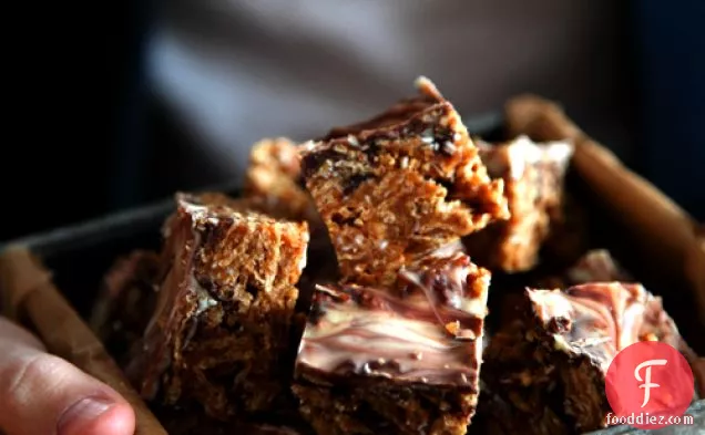 Peanut Butter Snicker Squares