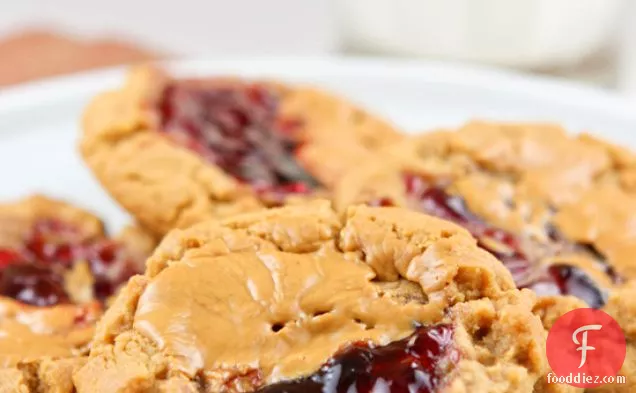 Peanut Butter & Jelly Cookies