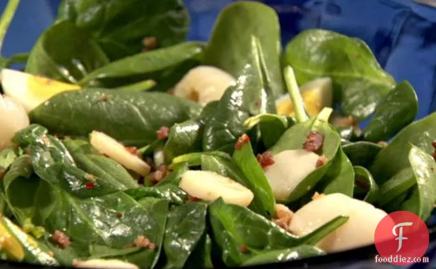 Spinach and Lychee Salad