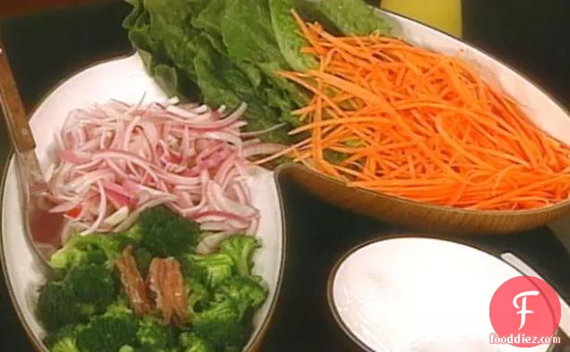 Make-Your-Own Salad with Lemon Garlic Dressing