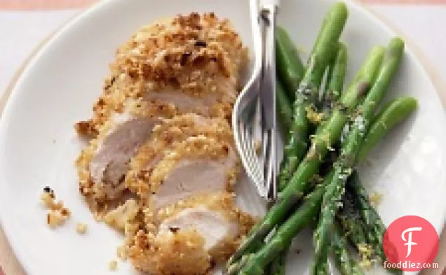 Peanut-crusted Chicken Breasts