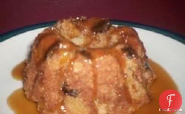 Apple Cake and Butter Sauce