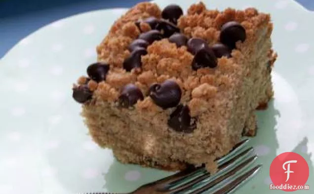 Chocolate And Peanut Butter Streusel Cake