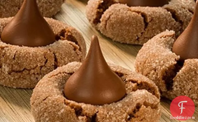 Chocolate Peanut Butter Blossoms