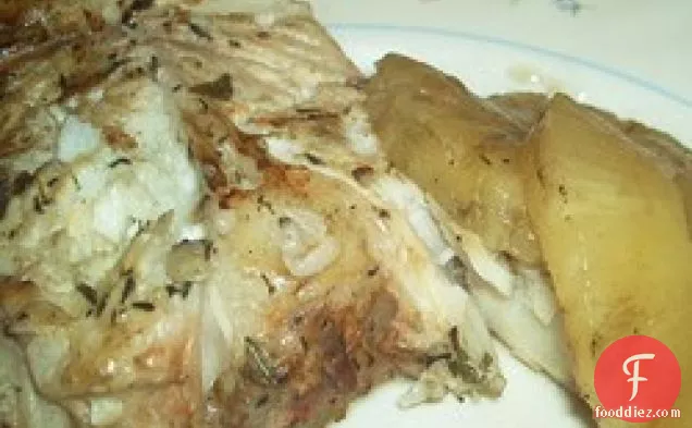 ग्रील्ड हलिबूट द्वितीय