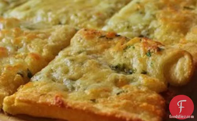 Garlic-Cheese Flat Bread