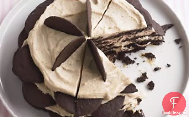 Chocolate Peanut-butter Icebox Cake
