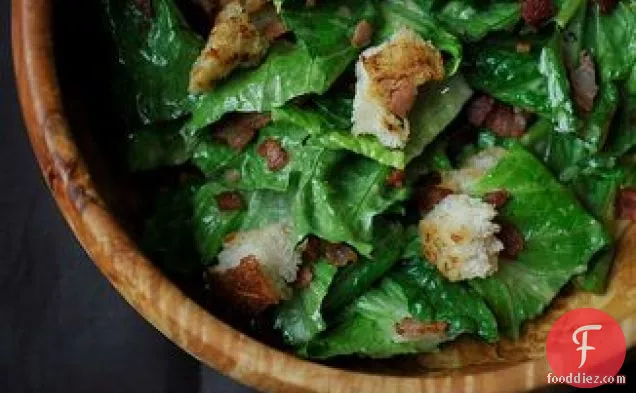 Caesar Salad with Pancetta