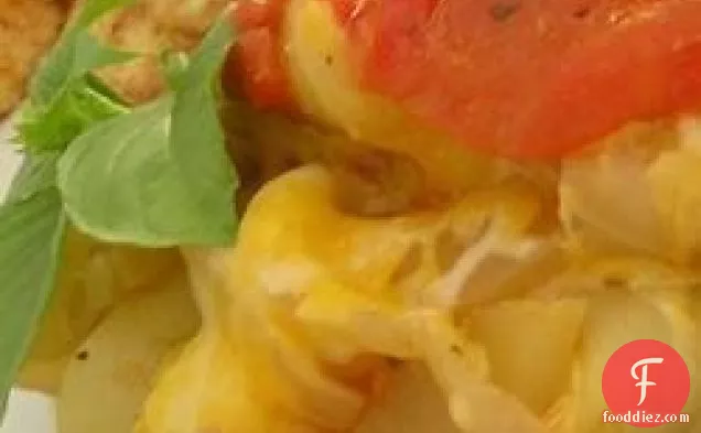 Zucchini, Tomato, and Onion Casserole