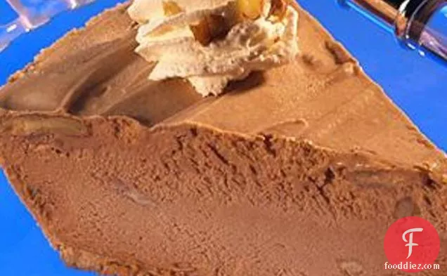 Frozen Chocolate Peanut Butter Pecan Pie