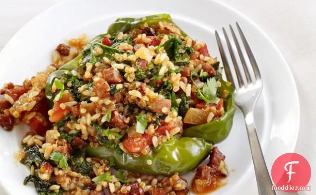 काजुन भरवां मिर्च