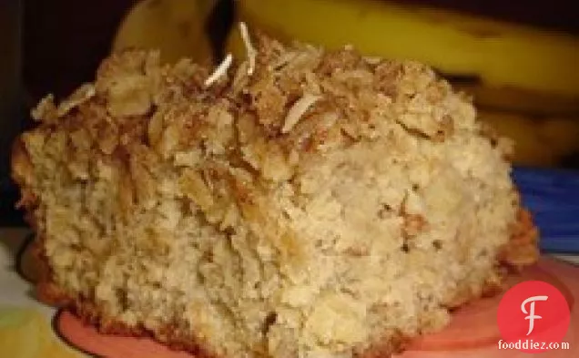 Banana Oatmeal Crumb Cake