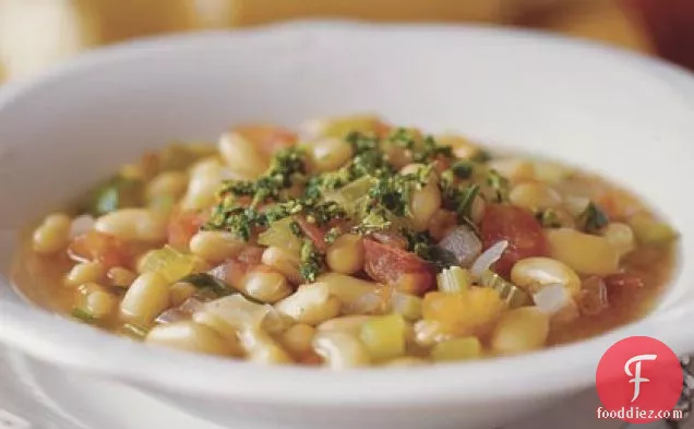 White Bean Soup With Gremolata