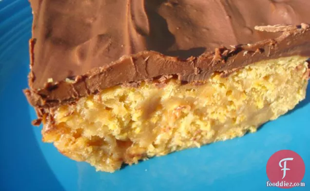 Cakespy: Chocolate Peanut Butter Special K Bars