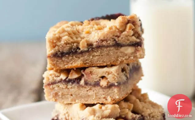 Peanut Butter And Jelly Bars