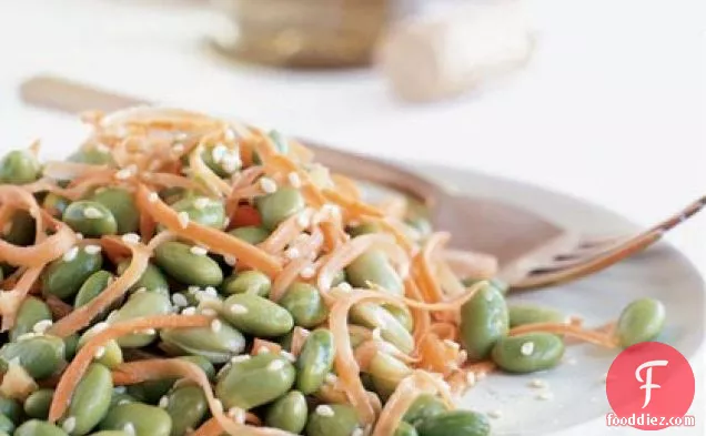 Soybean and Carrot Salad