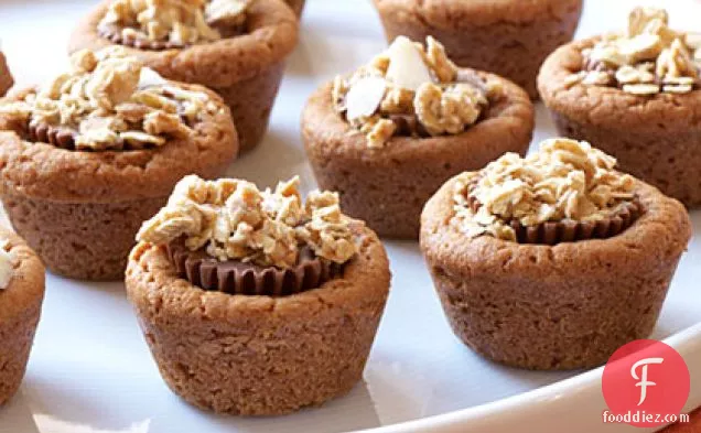 Double Peanut Butter Candy Bites with Granola