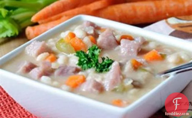 Navy Bean Soup with Ham