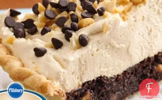 Mile-high Peanut Butter-brownie Pie
