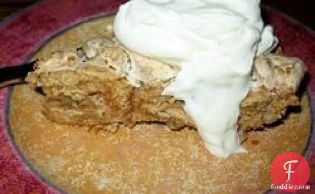 Butternut Brownie Pie