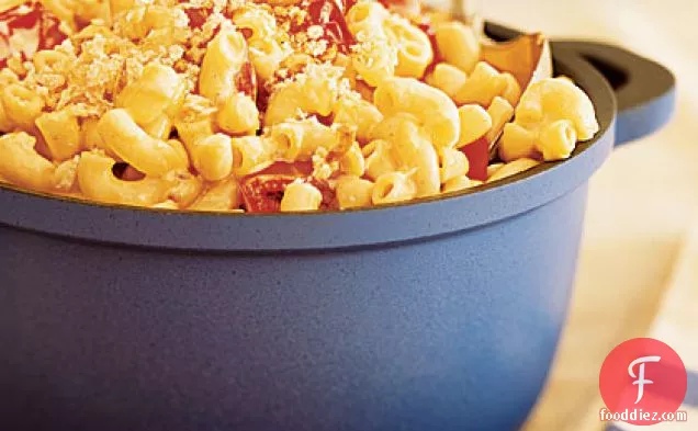 Stove-Top Macaroni and Cheese with Roasted Tomatoes