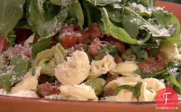 Tortellini Salad with Fresh Herb and Tomato Vinaigrette