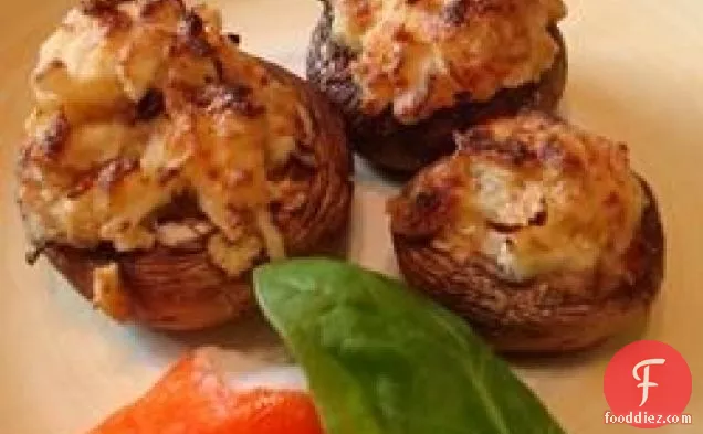 Cajun Crab Stuffed Mushrooms