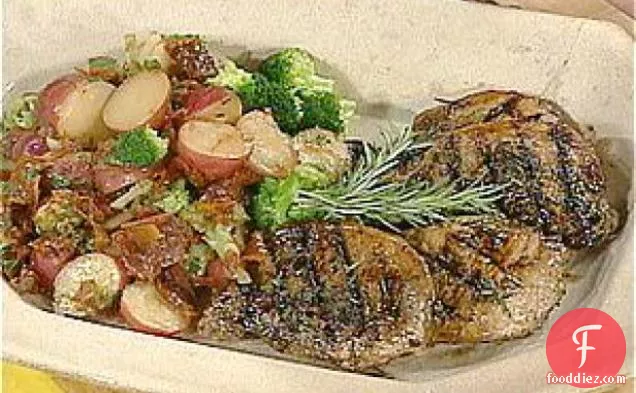 Citrus and Rosemary Grilled Pork