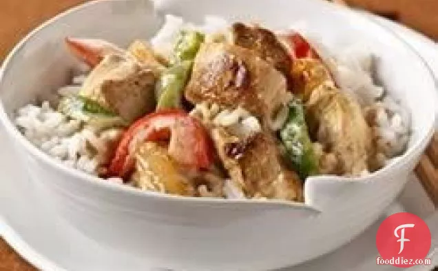 Thai Curry Chicken and Rice