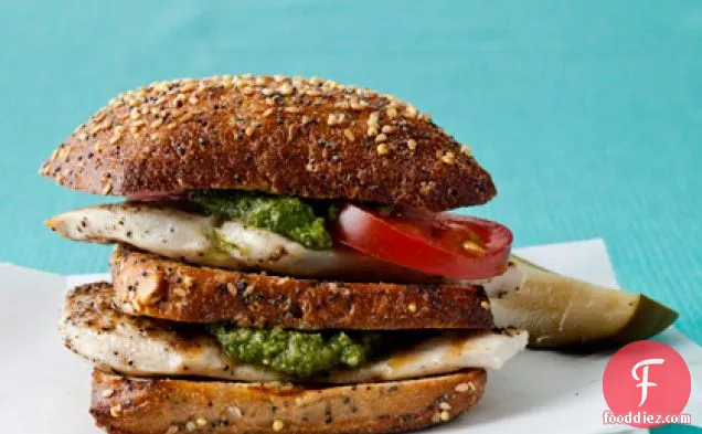 Mini Grilled Chicken Clubs