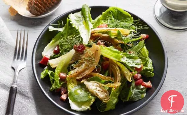 Caramelized Pancetta and Fennel Salad