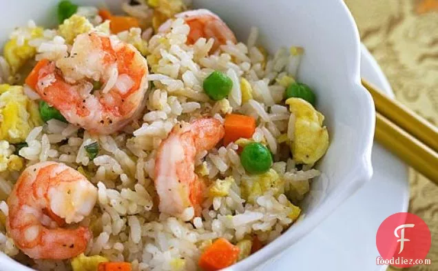 झींगा फ्राइड राइस