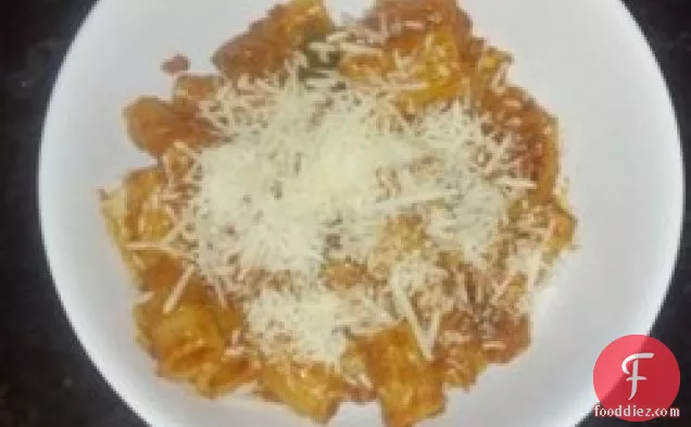 Rigatoni Pasta with Chorizo