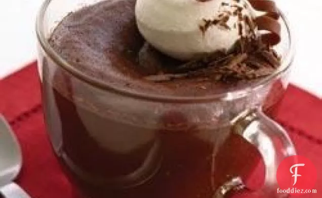 Hot Chocolate Pudding Cups