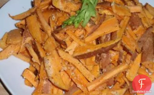 टैंगी शकरकंद फ्राइज़