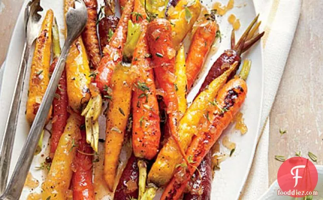 शहद-भुना हुआ गाजर
