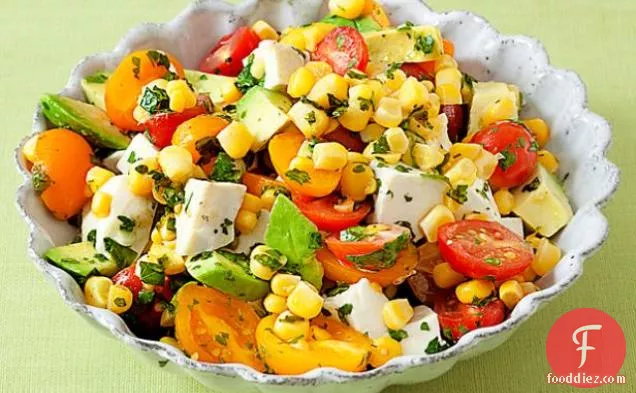 Aida's Corn, Tomato and Avocado Salad