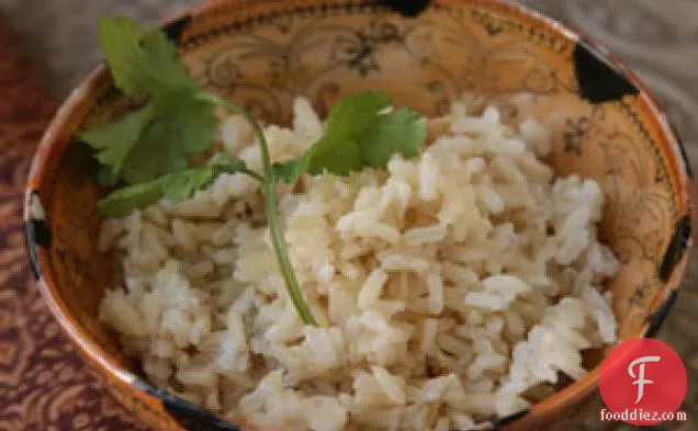 नारियल ब्राउन चावल