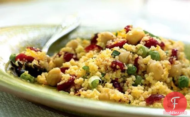 Curried Couscous Salad with Dried Cranberries