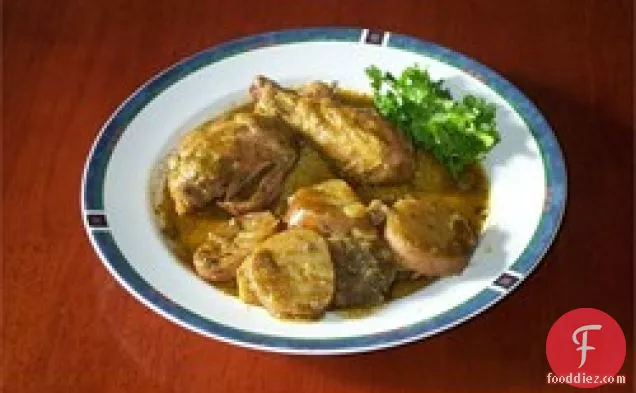 Pollo (Chicken) Fricassee from Puerto Rico