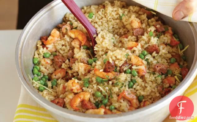 Chorizo And Shrimp Rice Recipe