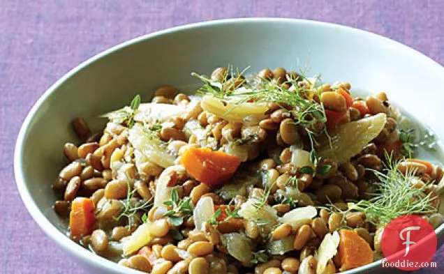 Tepary Bean and Fennel Ragout