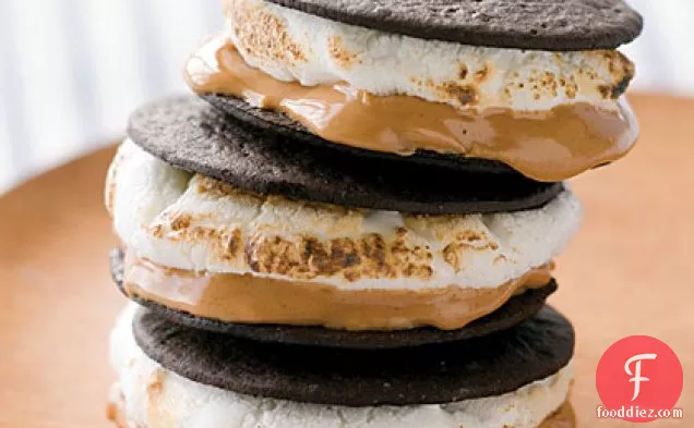 Chocolate and Peanut Butter S'mores