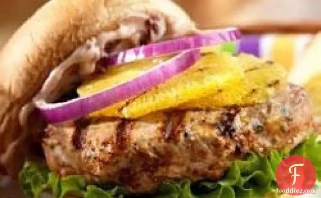 Zesty Turkey Burgers from Campbell's Kitchen