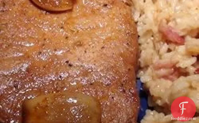 कोरियाई धीमी कुकर पोर्क चॉप्स