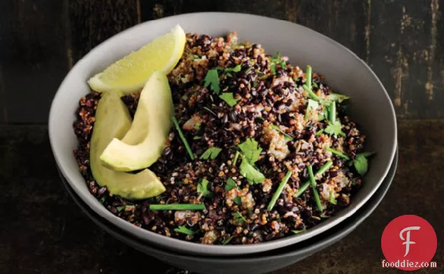 Cumin-scented Quinoa And Black Rice