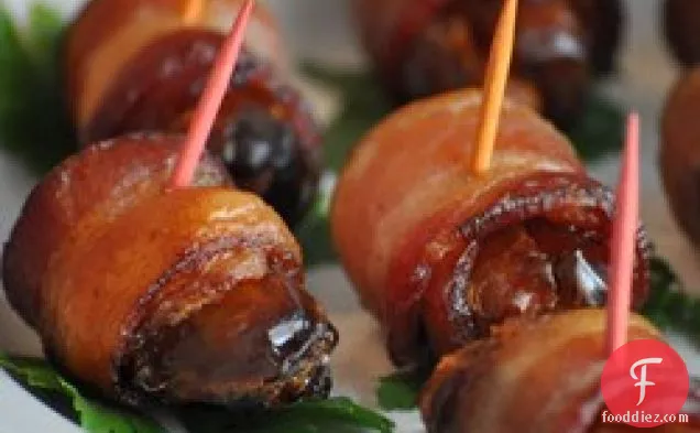 Bacon and Date Appetizer