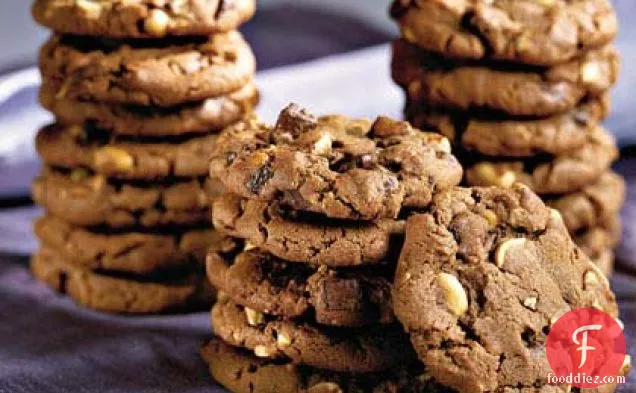 Chocolate Chunk-Peanut Cookies