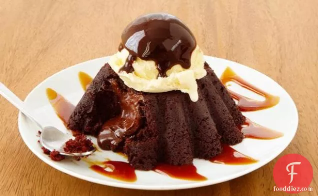 Almost-Famous Molten Chocolate Cake